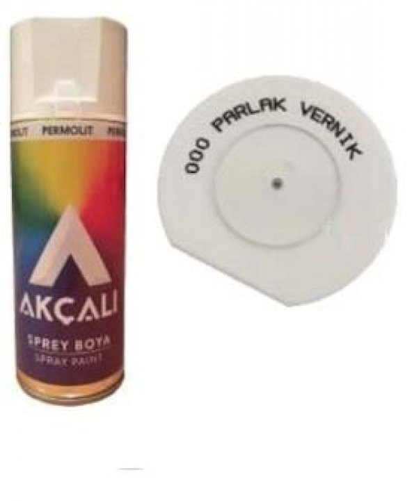 Akçalı 000 Parlak Vernik Sprey Boya