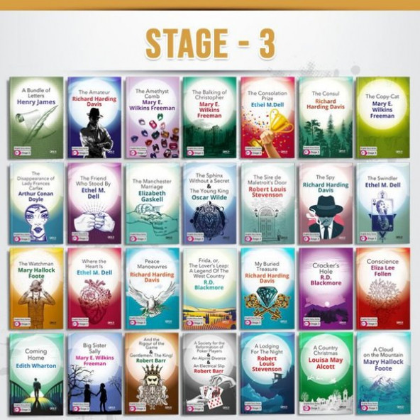 İngilizce Hikaye Kitabı Seti -28 Kitap Takım ( B1) Stage 3