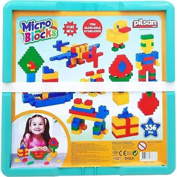 Pilsan Mikro Bloklar Serisi 336 Parça 03553 - 2