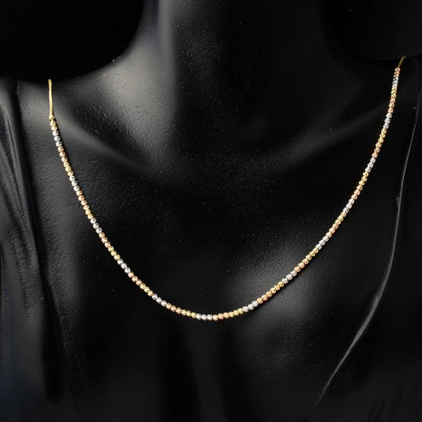 Dorika Top Altınlı 14 Ayar Takı Seti - Resim 3