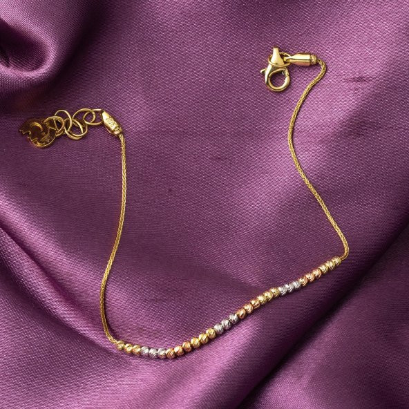 Dorika Top Altınlı 14 Ayar Takı Seti - Resim 5