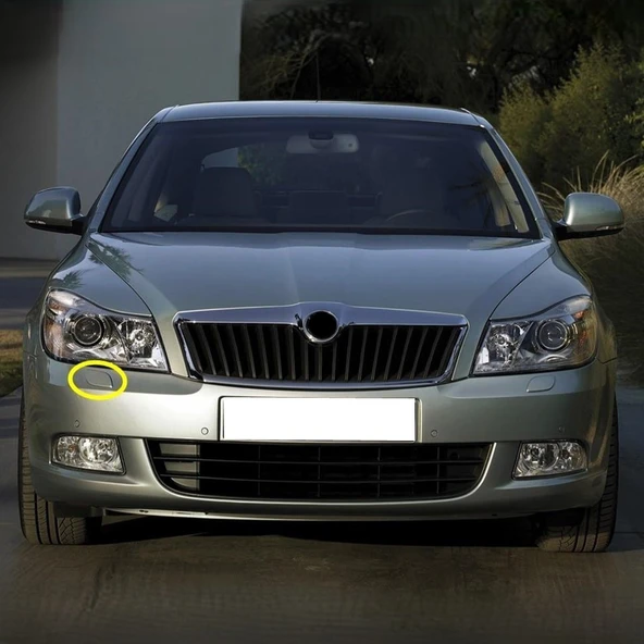 Skoda Octavia 2 A6 2009-2013 Sağ Ön Far Yıkama Kapağı 1Z0955110A - 2