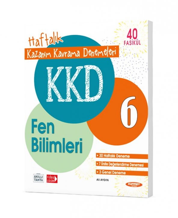 Kurmay 6. Sınıf Fen Bilimleri Kazanım Kavrama Denemeleri 42 Fasikül 2023