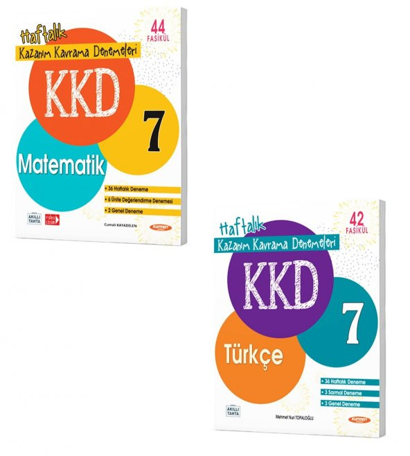 Kurmay 7. Sınıf Matematik Türkçe Kazanım Kavrama Deneme Kkd Seti 2023 - 1