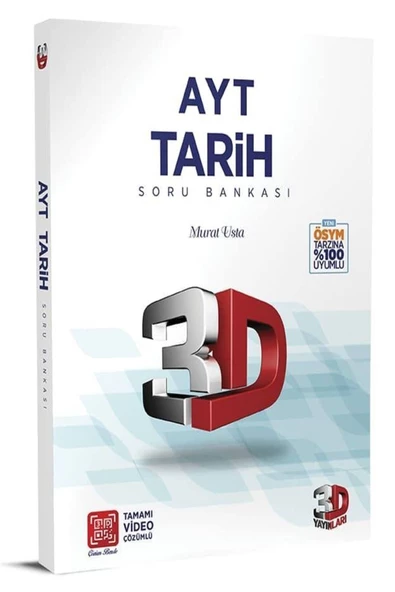 3d Yayınları Ayt Tarih Soru Bankası