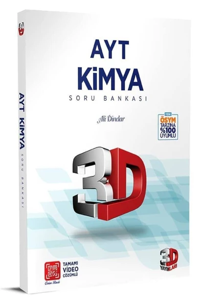 3d Yayınları Ayt Kimya Soru Bankası