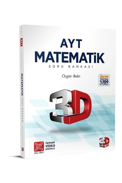3d Yayınları Ayt Matematik Soru Bankası