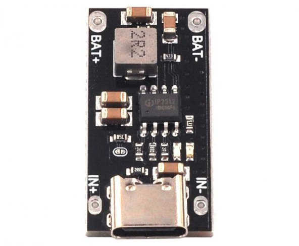 IP2312 Lityum Pil Hızlı Şarj Modülü 3A | Type-C Çıkışlı - 3