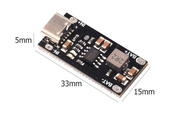 IP2312 Lityum Pil Hızlı Şarj Modülü 3A | Type-C Çıkışlı - 4