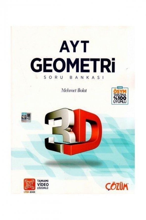 3d Yayınları Ayt Geometri Soru Bankası