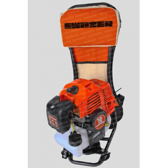 Swazer S12 Pro 4X4hp 2T Sırt Tırpan 12 PARÇA APARAT SETLİ - 4