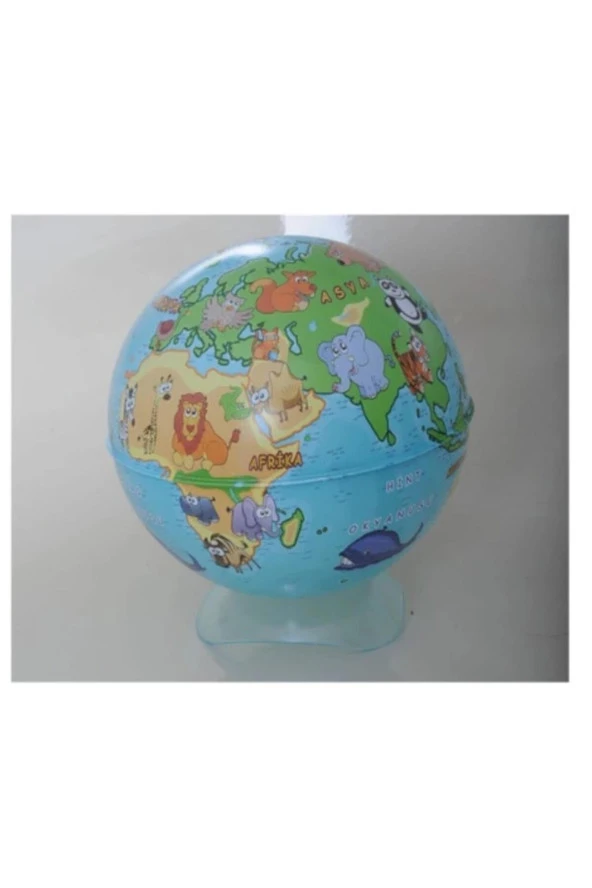 Gürbüz Kalemtraş Hayvanlı Küre 10 Cm - 2