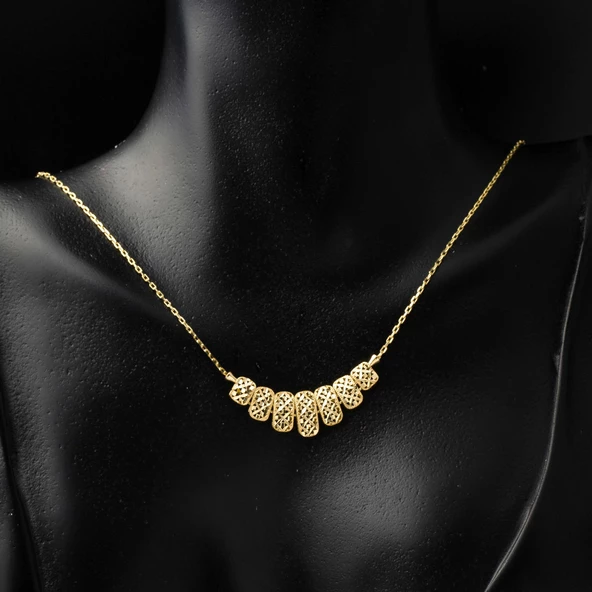 Plazma 14 Ayar Altın Takı Seti - Resim 4