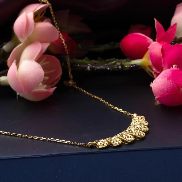 Plazma 14 Ayar Altın Takı Seti - Resim 6