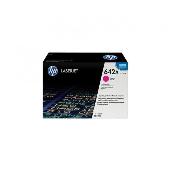 Hp 642A-CB403A Kırmızı Toner