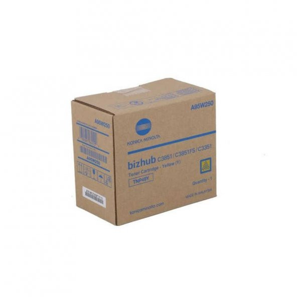 Konica Minolta TNP-49 Sarı Fotokopi Toner