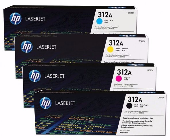 HP 312A Toner Seti