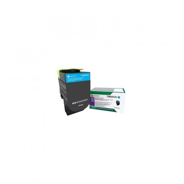 Lexmark CS417-71B5HK0 Siyah Toner Yüksek Kapasiteli
