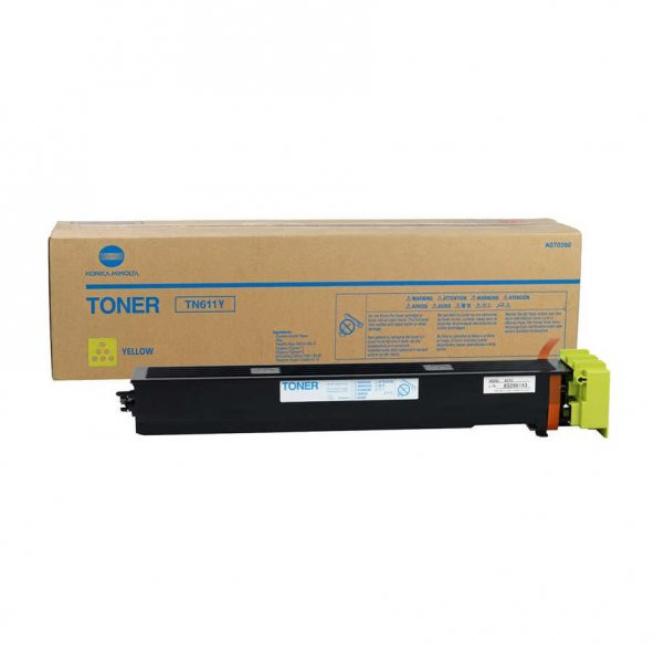 Konica Minolta TN-611 Sarı Fotokopi Toner