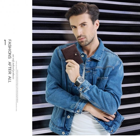 Contacts Lastaro - Hakiki Deri Business Serie Pasaportluk Cüzdan - 8