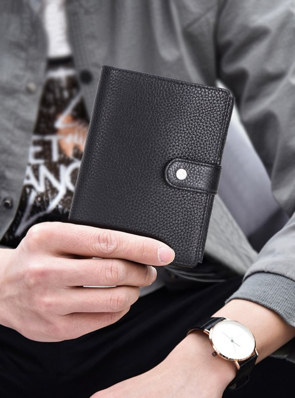 Contacts Lastaro - Hakiki Deri Business Serie Pasaportluk Cüzdan - 9