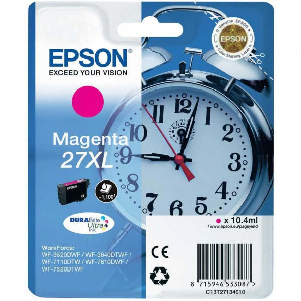 Epson 27XL-T2713-C13T27134020 Kırmızı Kartuş
