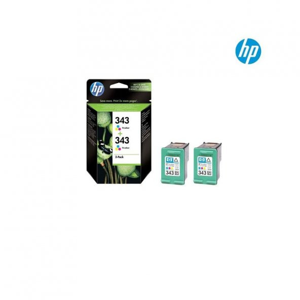 Hp 343-CB332EE Renkli Kartuş 2Li Paket