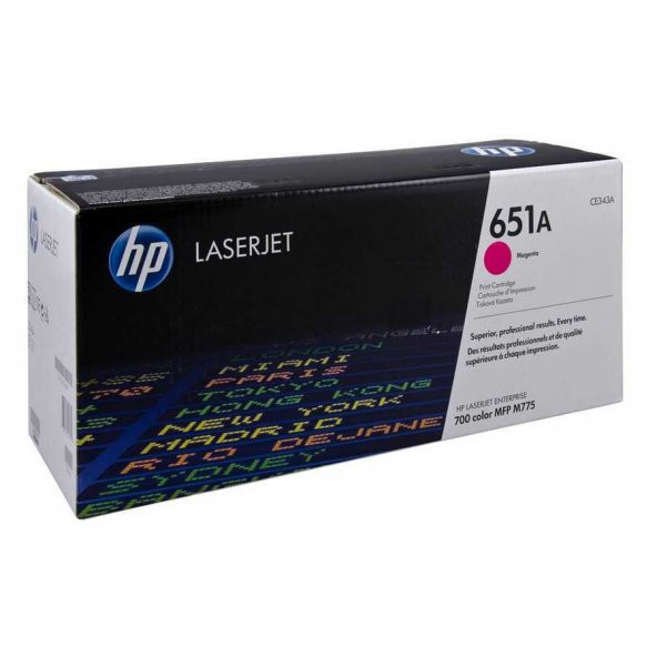 Hp 651A-CE343A Kırmızı Toner