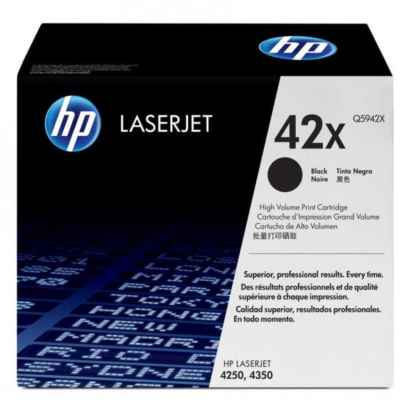 Hp 42X-Q5942X Toner Yüksek Kapasiteli