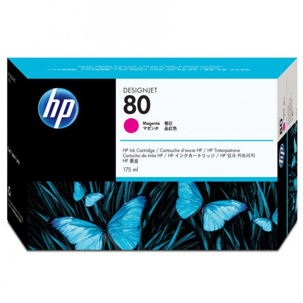 Hp 80-C4874A Kırmızı Kartuş