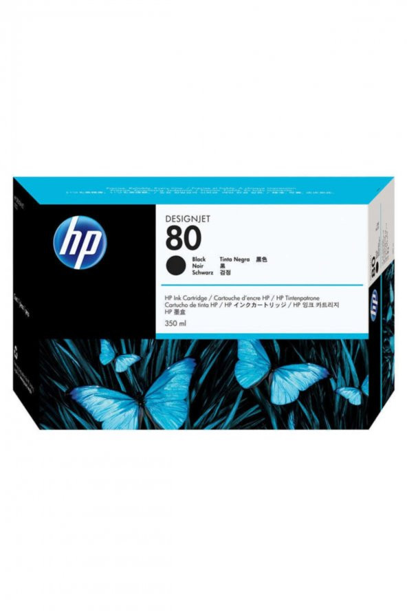 Hp 80-C4871A Siyah Kartuş ürün görseli