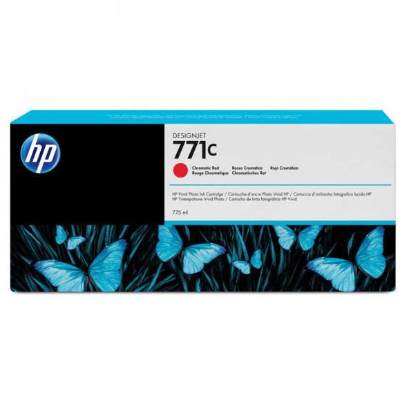 Hp 771c-B6Y08A Kromatik Kırmızı Kartuş