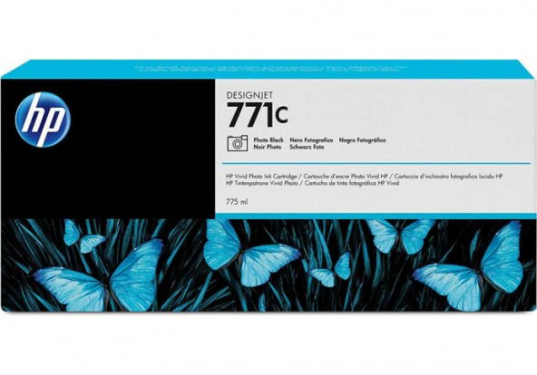 Hp 771c-B6Y13A Foto Siyah Kartuş