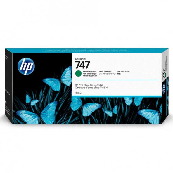 Hp 747-P2V84A Kromatik Yeşil Kartuş