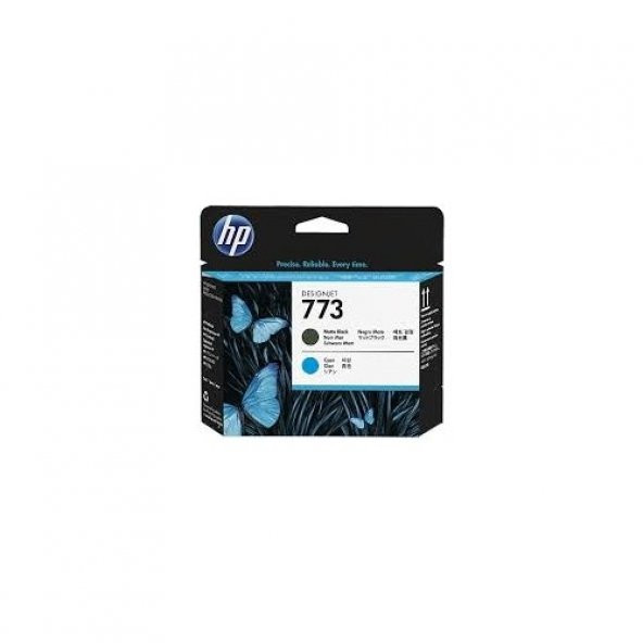 Hp 773 C1Q20A Mat Siyah / Mavi Kafa Kartuşu Designjet Z6600 - 1