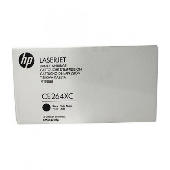 Hp Ce264Xc (646X) Siyah Toner Cm4540 / Cm4540F