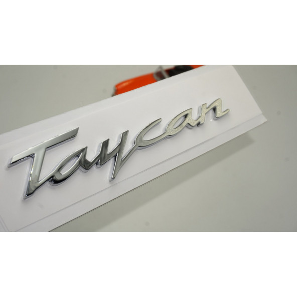 Porsche Taycan Bagaj 3M 3D ABS Yazı Logo Amblem Orjinal Ürün