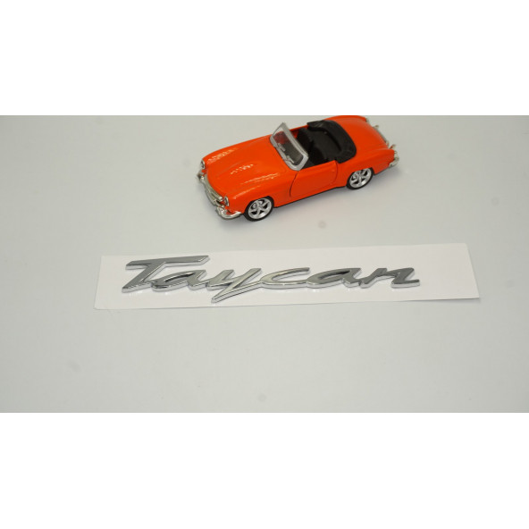 Porsche Taycan Bagaj 3M 3D ABS Yazı Logo Amblem Orjinal Ürün - 2