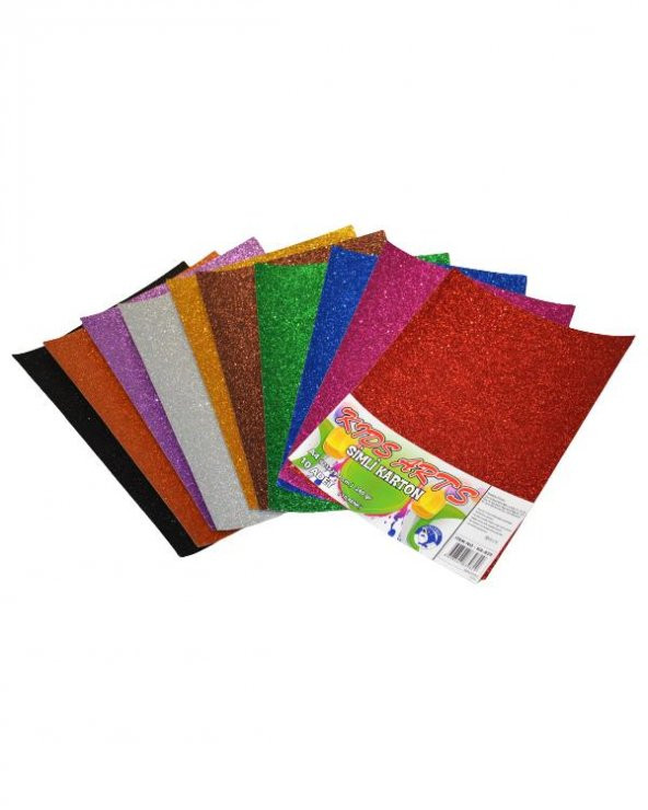 Kids Arts Simli Karton A4 10'lu - 2
