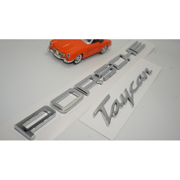 Porsche Taycan Bagaj 3M 3D ABS Yazı Logo Amblem Seti Orjinal Ürün - Resim 4