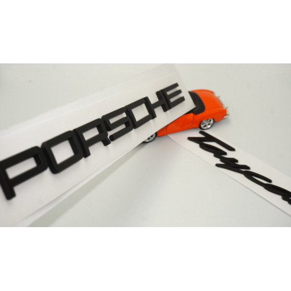 Porsche Taycan Bagaj 3M 3D ABS Yazı Logo Amblem Seti Orjinal Ürün