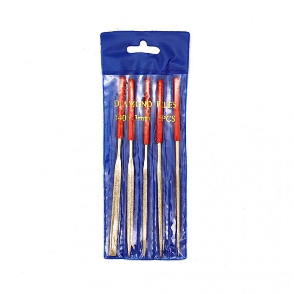 PLD Elmas Eğe Takımı 5 Parça 140mm