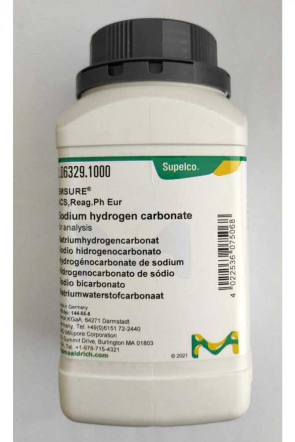 1063290500 Sodium Hydrogen Carbonate 1000 gr