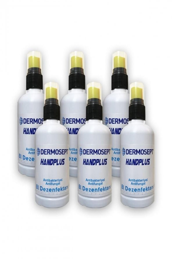 Dermosept Handplus Antibakteriyel Sprey El Dezenfektanı 6 x 100 ml - 1