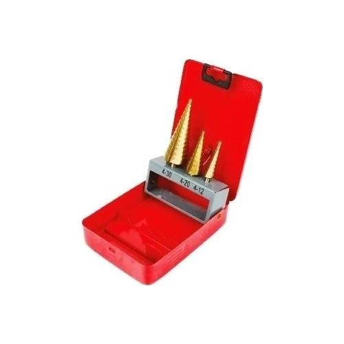 Bay-Tec MU1578 Kademeli Matkap Ucu Seti Takımı 3Lü 4-30Mm