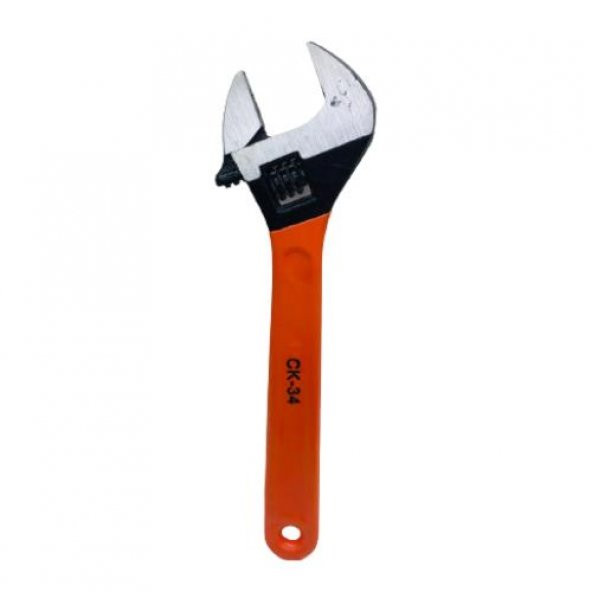 Ck-34 (Pro-Tec) Ayarlı Kurbacık Siyah İzole Saplı 12" 30Cm