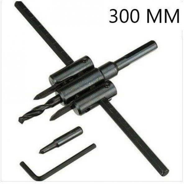 Bay-Tec MK0314 Ayarlı Delme Panç Seti 40 x 300mm