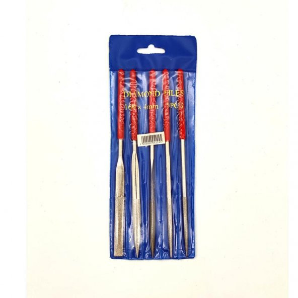 PLD Elmas Eğe Takımı 5 Parça 160mm