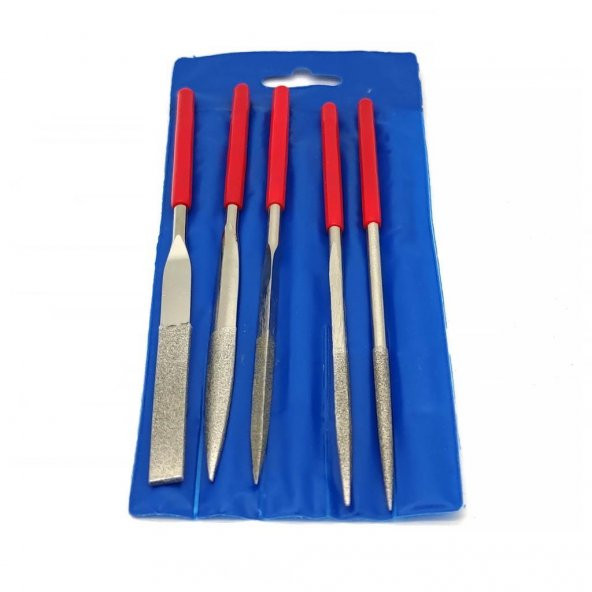 PLD Elmas Eğe Takımı 5 Parça 160mm - 3