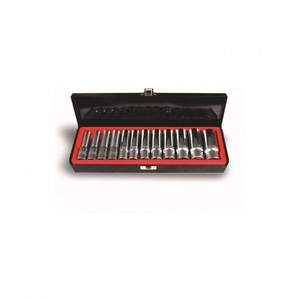 Bay-Tec MK2710 Uzun Lokma Takımı 3/8" 10Pcs - 2